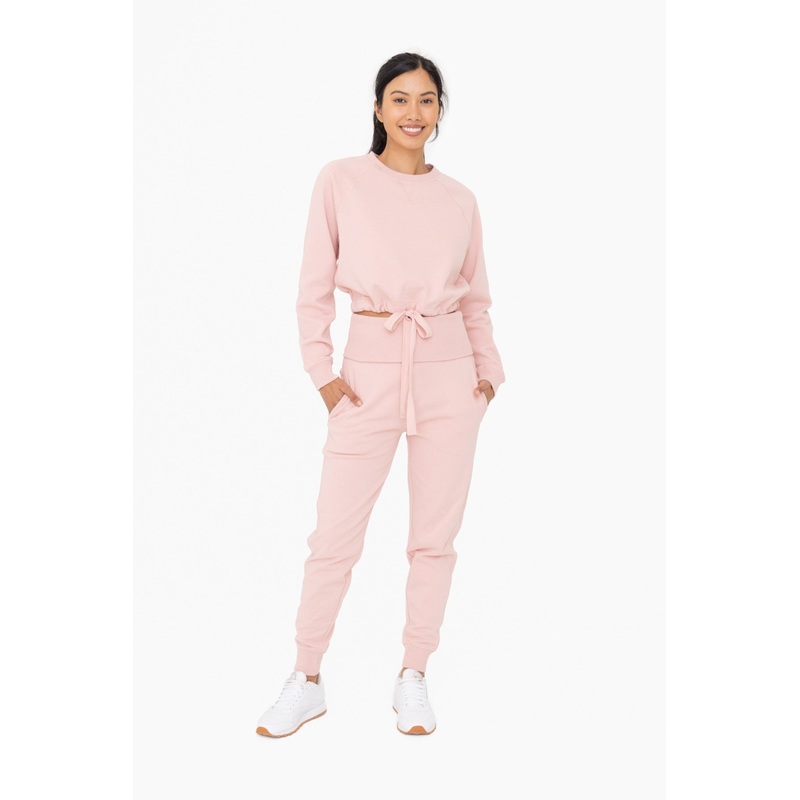 Light Pink Slim Fit Joggers