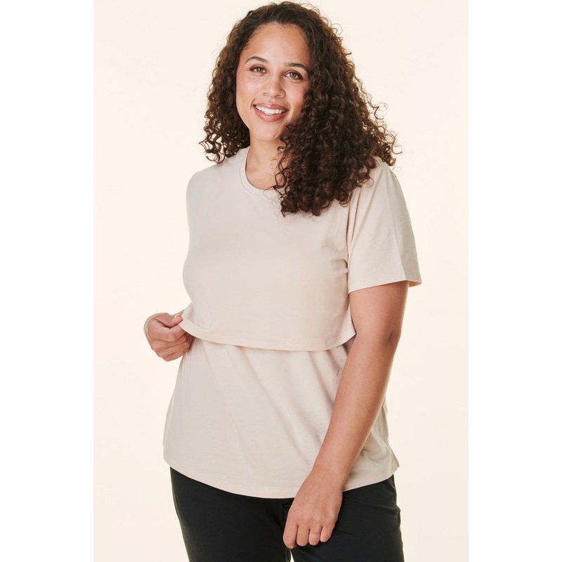 Cream Bravado Lift Up Nursing Top