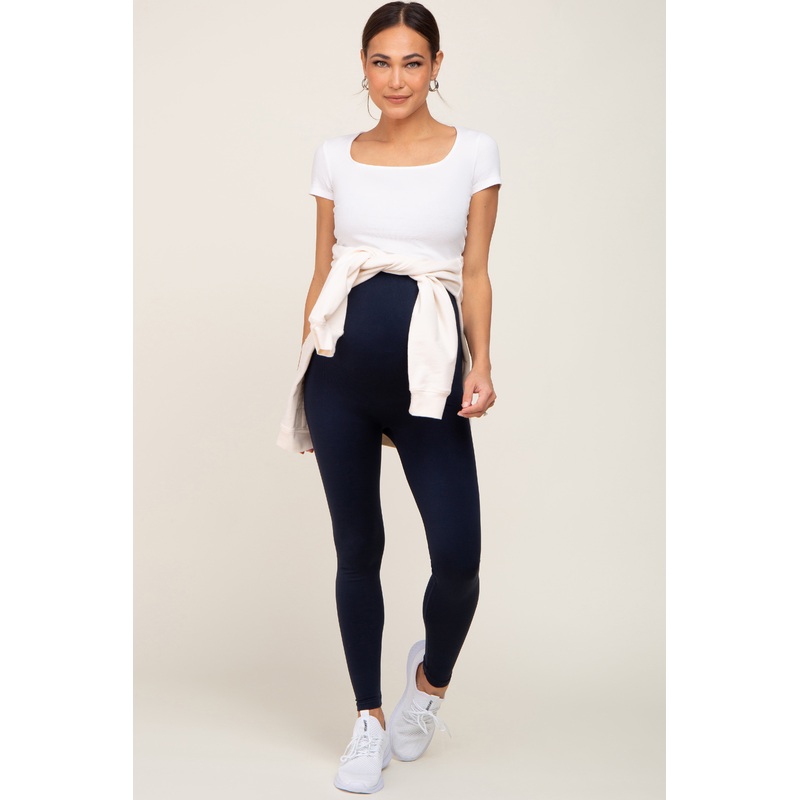 Navy Belly Bandit Bump Support Leggings