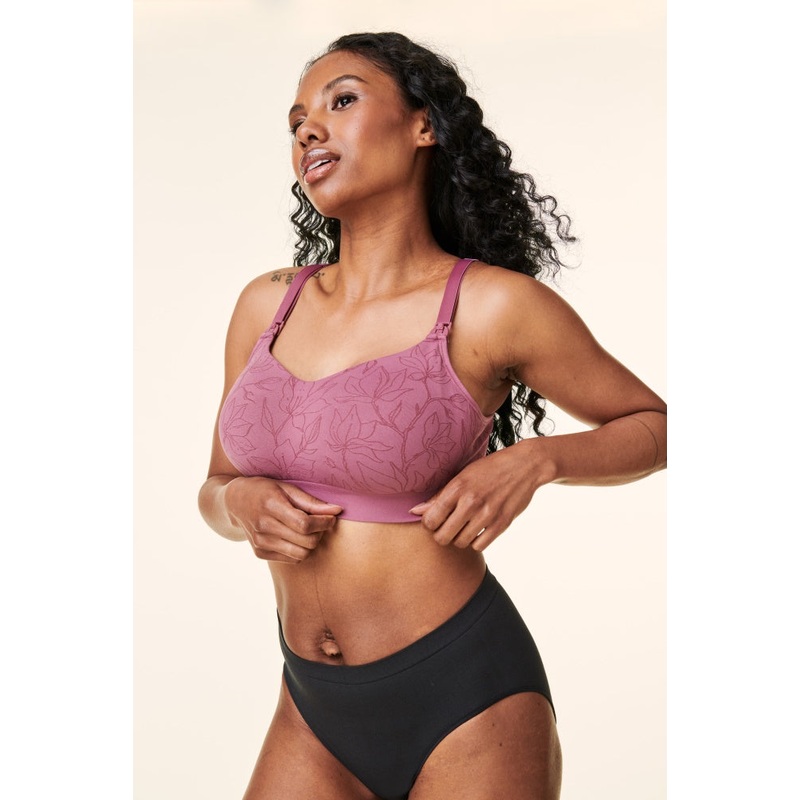 Bravado Berry Jacquard Intrigue Balconette Maternity & Nursing Bra