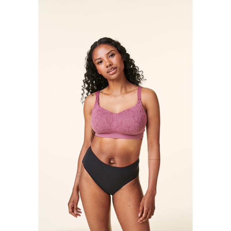 Bravado Berry Jacquard Intrigue Balconette & Nursing Bra
