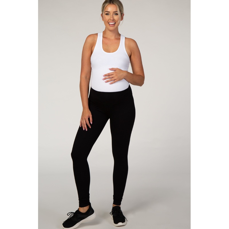 Black Basic Maternity Legging