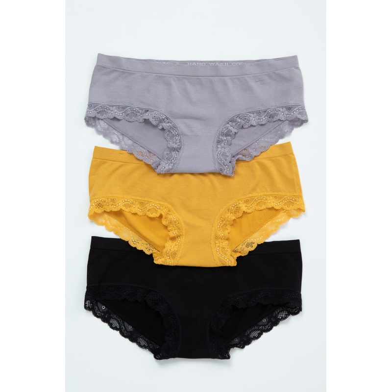 Multi-Color Lace Seamless Underwear Set