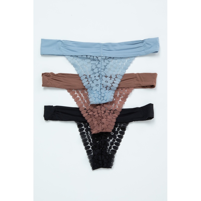 Multi-Color Lace Underwear Set