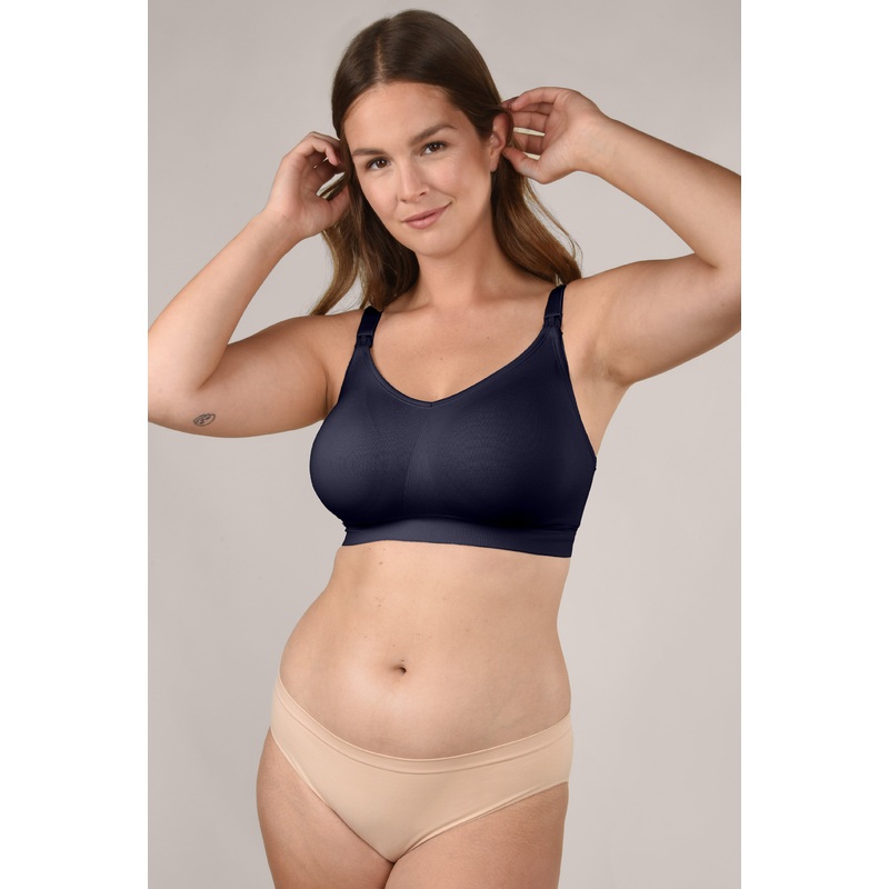 Navy Bravado Body Silk Seamless Nursing Bra