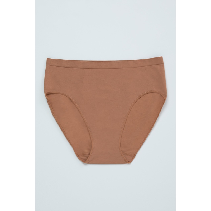 Mocha Bravado High-Rise Seamless Panty