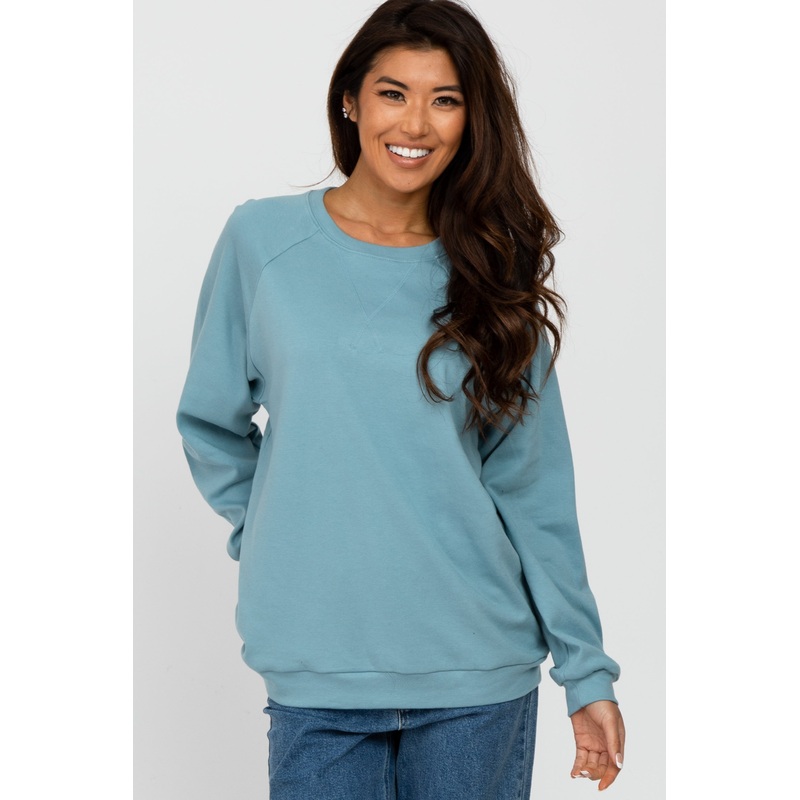 Teal Long Sleeve Top