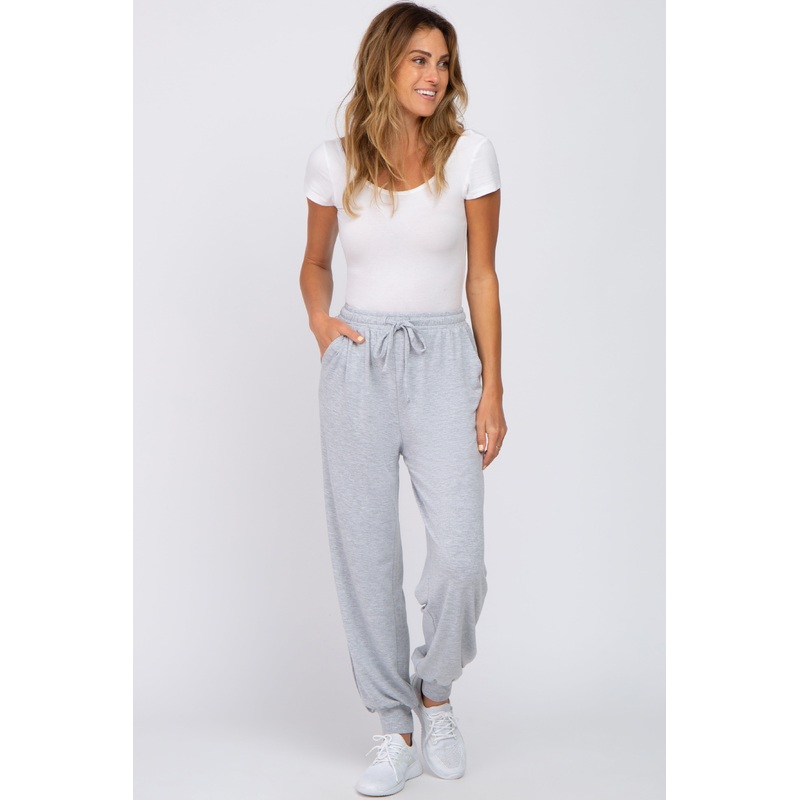 Heather Grey Jogger Pants