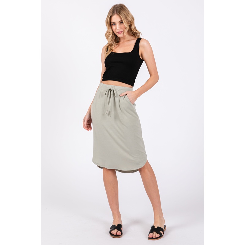 Mint Green Skirt