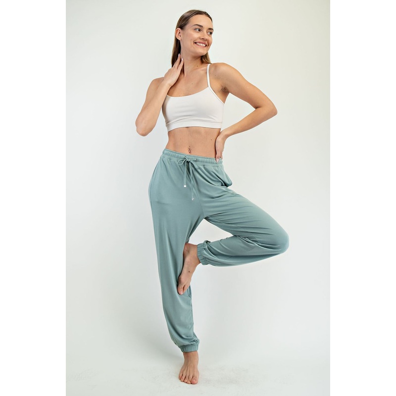 Jade Drawstring Jogger Pants