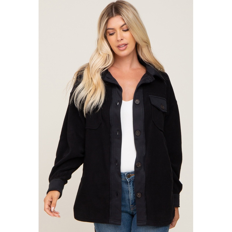 Black Fleece Lightweight Coat