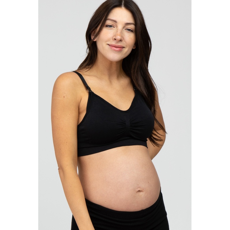 Black Maternity/ Nursing Bra