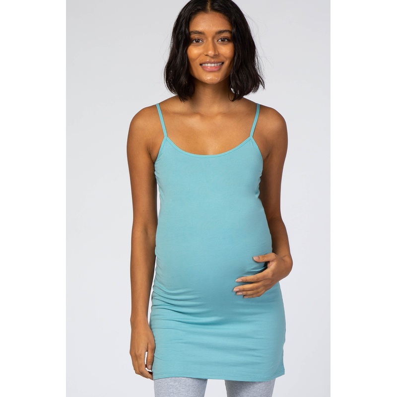 Aqua Fitted Maternity Tunic Cami
