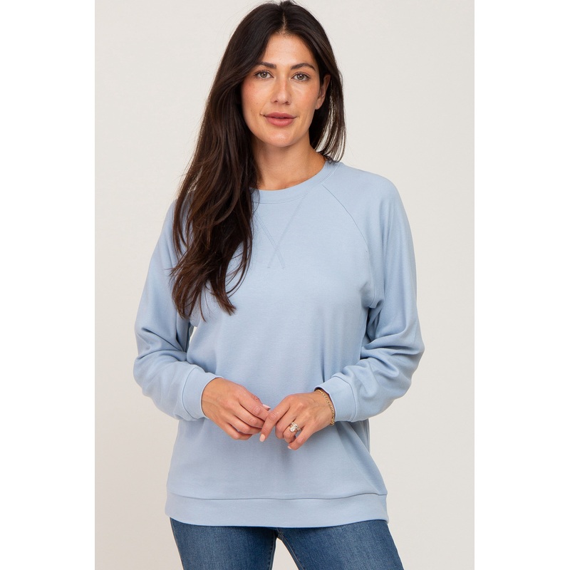 Aqua Long Sleeve Top