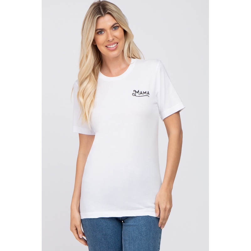 White Mama Graphic Tee