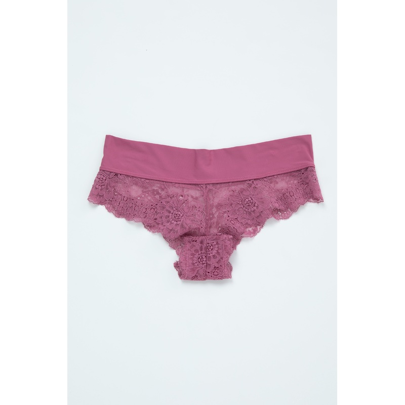Magenta Lace Underwear