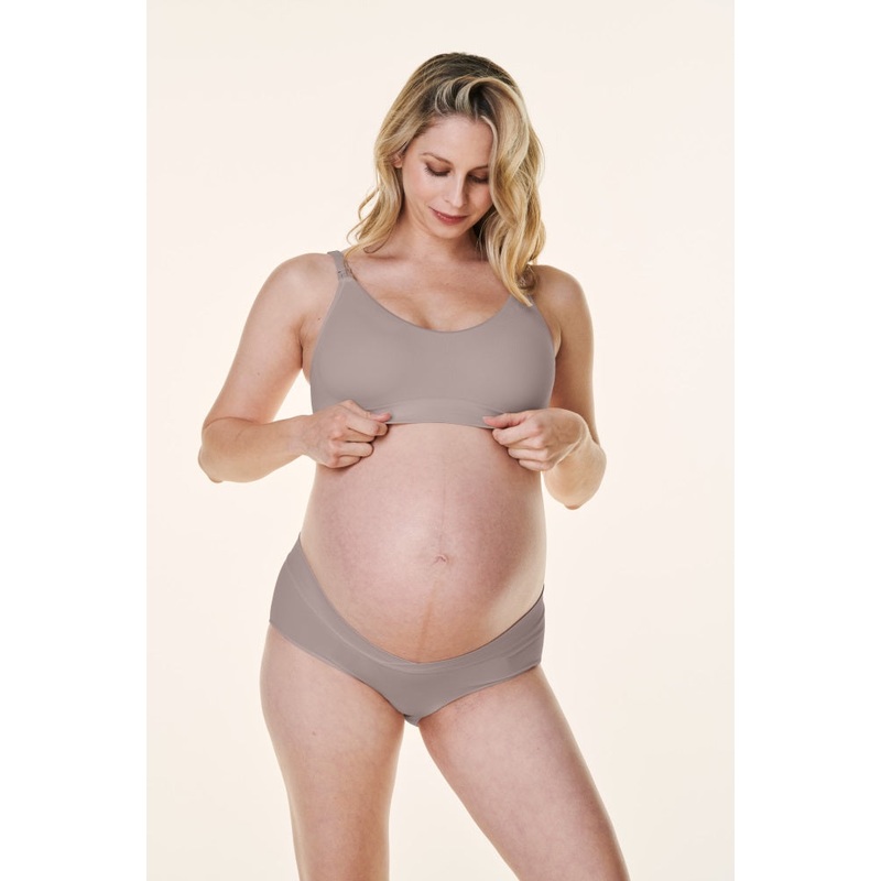 Sand Bravado Scoop Neck Maternity & Nursing Bra