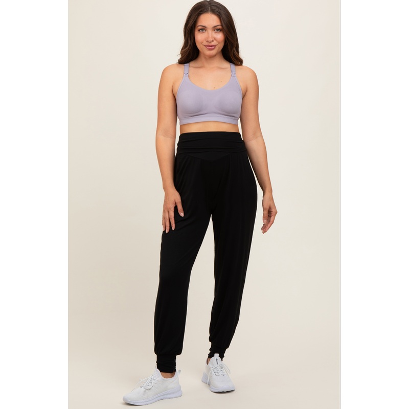 Grey Tranquil Maternity & Nursing Low Impact Sports Bra